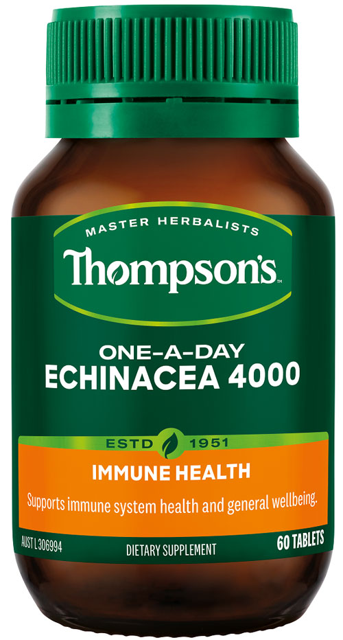 Thompsons Echinacea 4000 One a Day Tablets 60