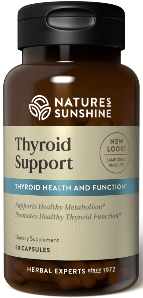 Natures Sunshine Thyroid Support Capsules 60