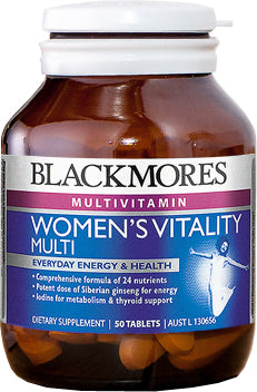 Blackmores Women's Vitality Multi Tablets 50