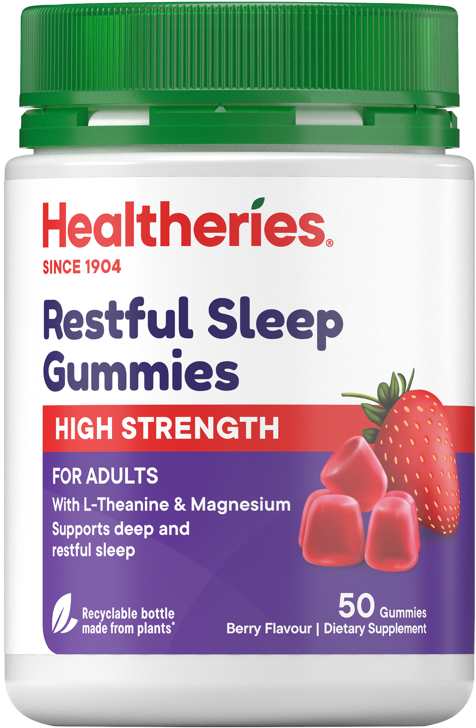 Healtheries High Strength Restful Sleep Gummies