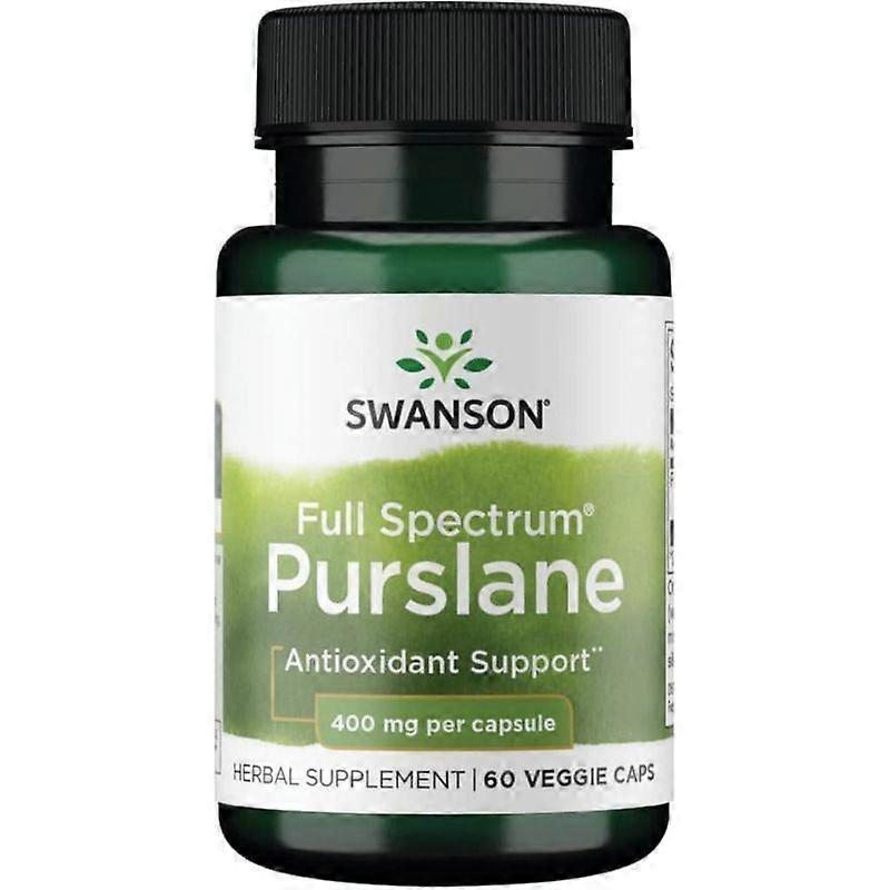 Swanson Full Spectrum Purslane Vegecaps 400mg 60