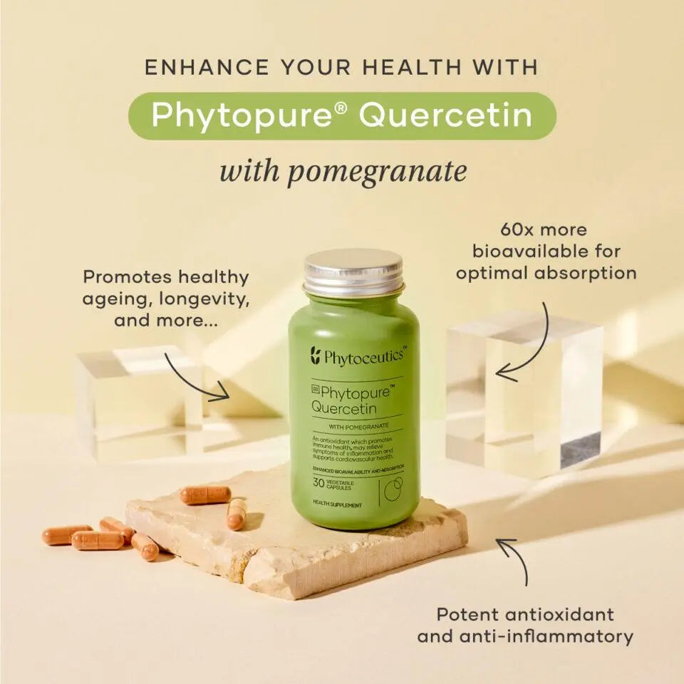 Phytoceutics Phytopure Quercetin with Pomegranate V Caps 30