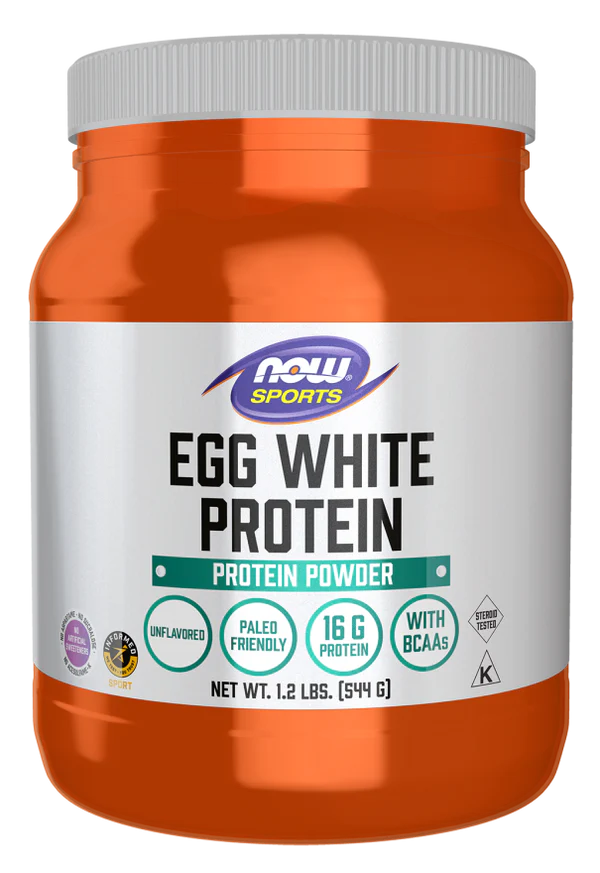 Now Egg White Protein 544 g Powder