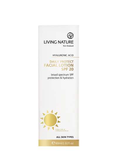 Living Nature Daily protect Facial Lotion SPF20 60ml