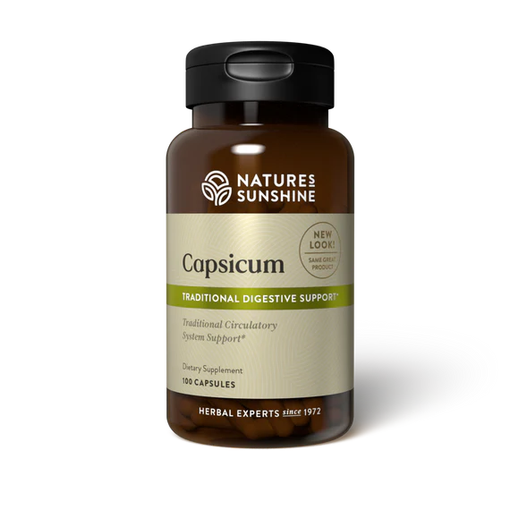 Natures Sunshine Capsicum Capsules 100