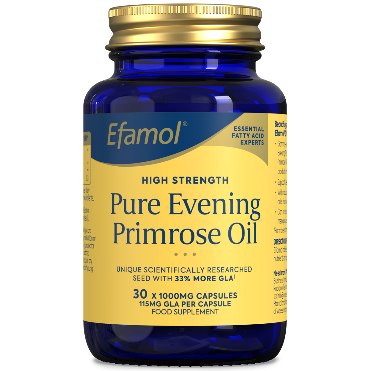 Efamol Evening Primrose Oil 1000mg 30 Capsules