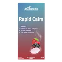 Goodhealth Rapid Calm 30 Effervescent Tablets Berry