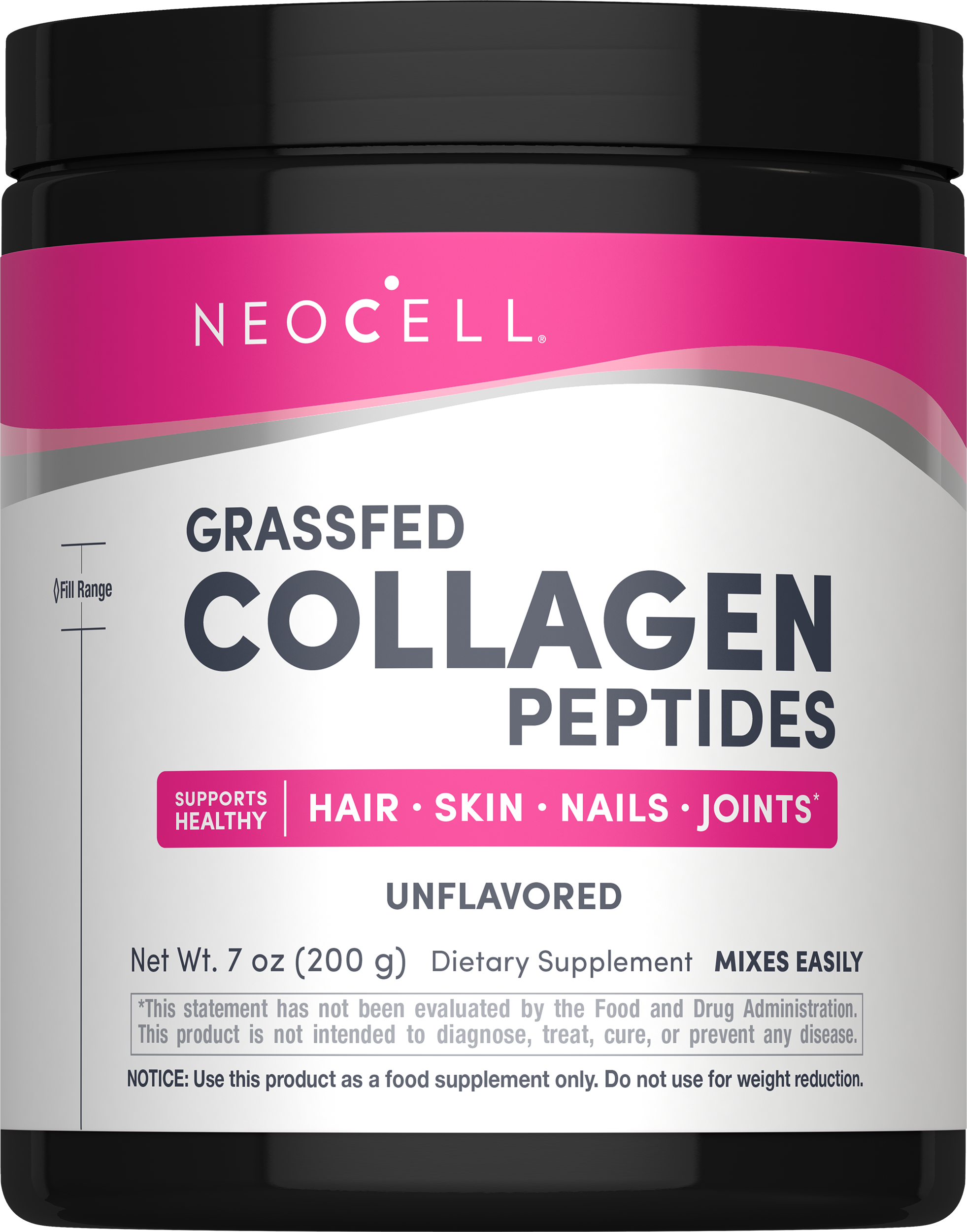 Neocell Grassfed Collagen Peptides Powder Unflavoured (New Look)
