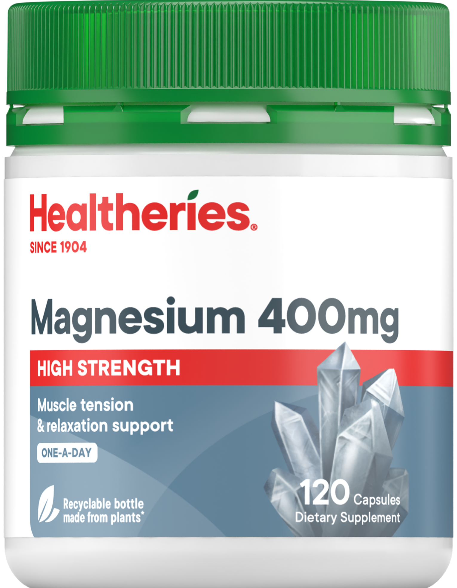 Healtheries Magnesium 400mg Capsules