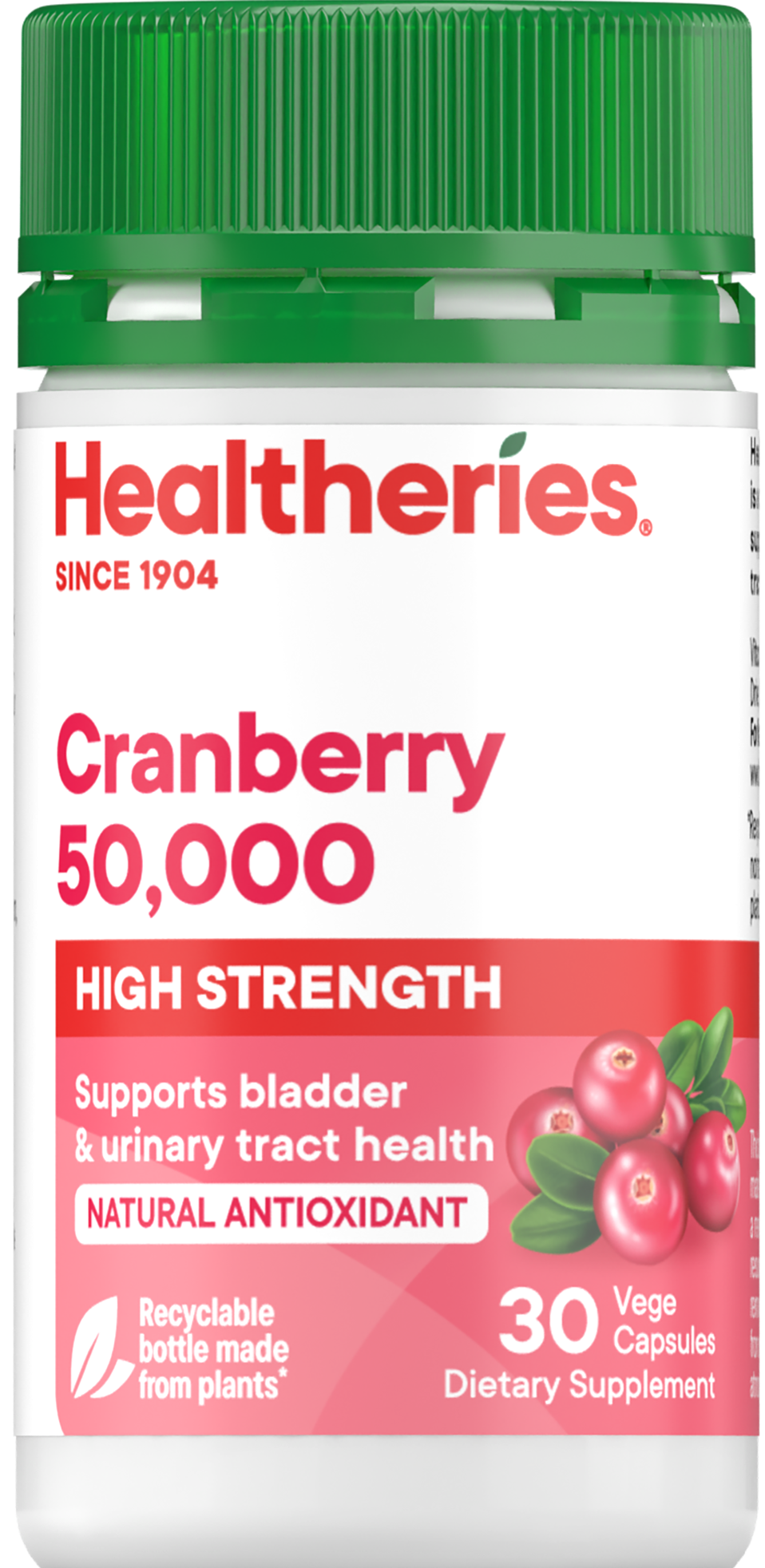 Healtheries Cranberry 50,000 Capsules