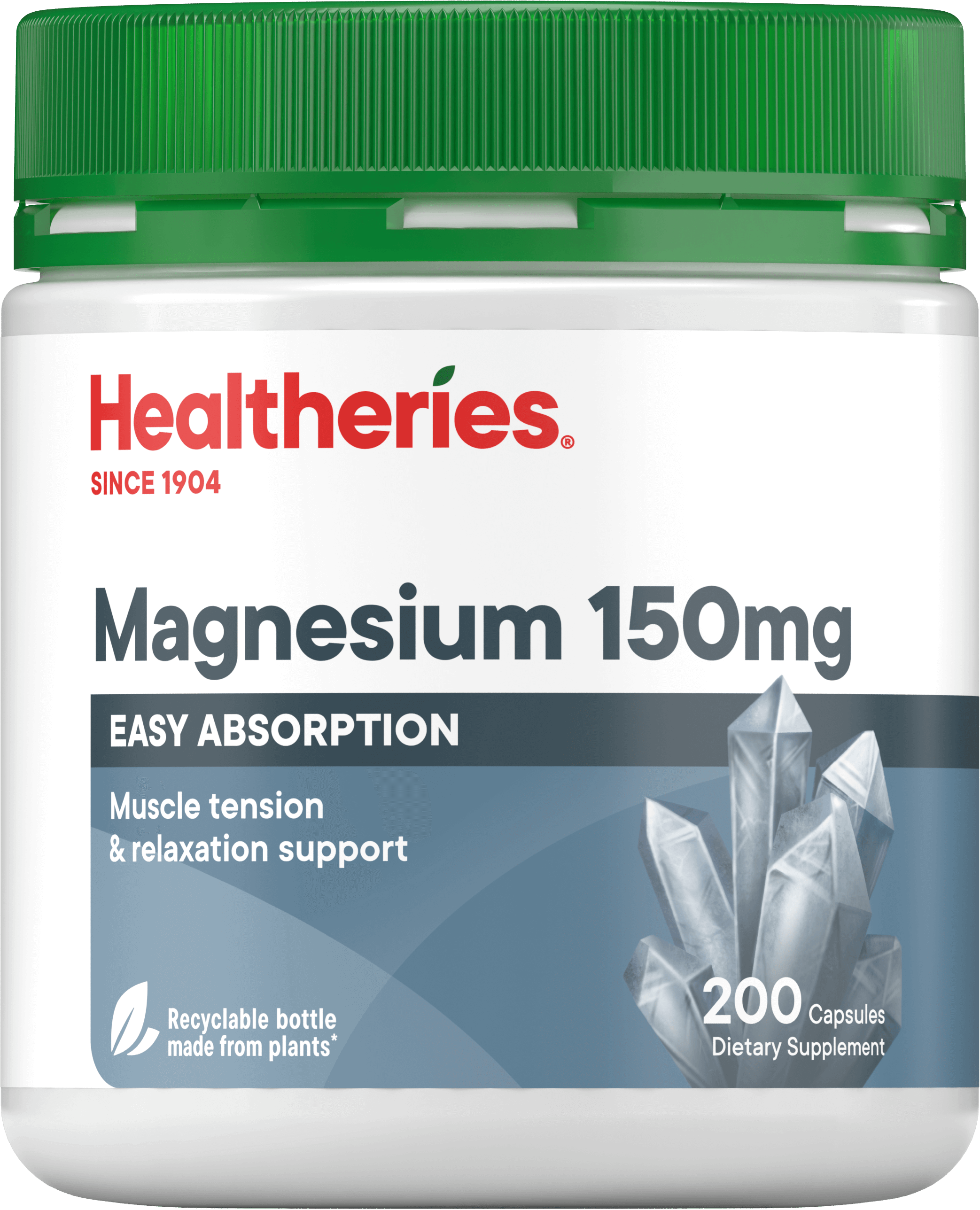 Healtheries Magnesium 150mg Capsules