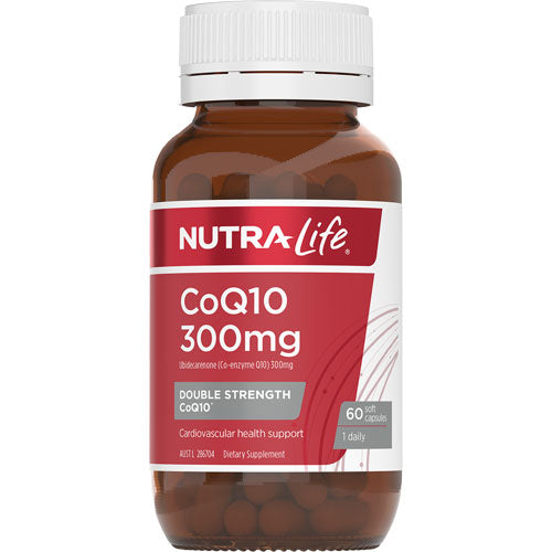 Nutralife CoQ10 300mg 60 capsules