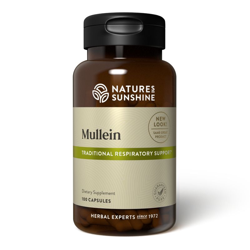 Natures Sunshine Mullein Capsules 100