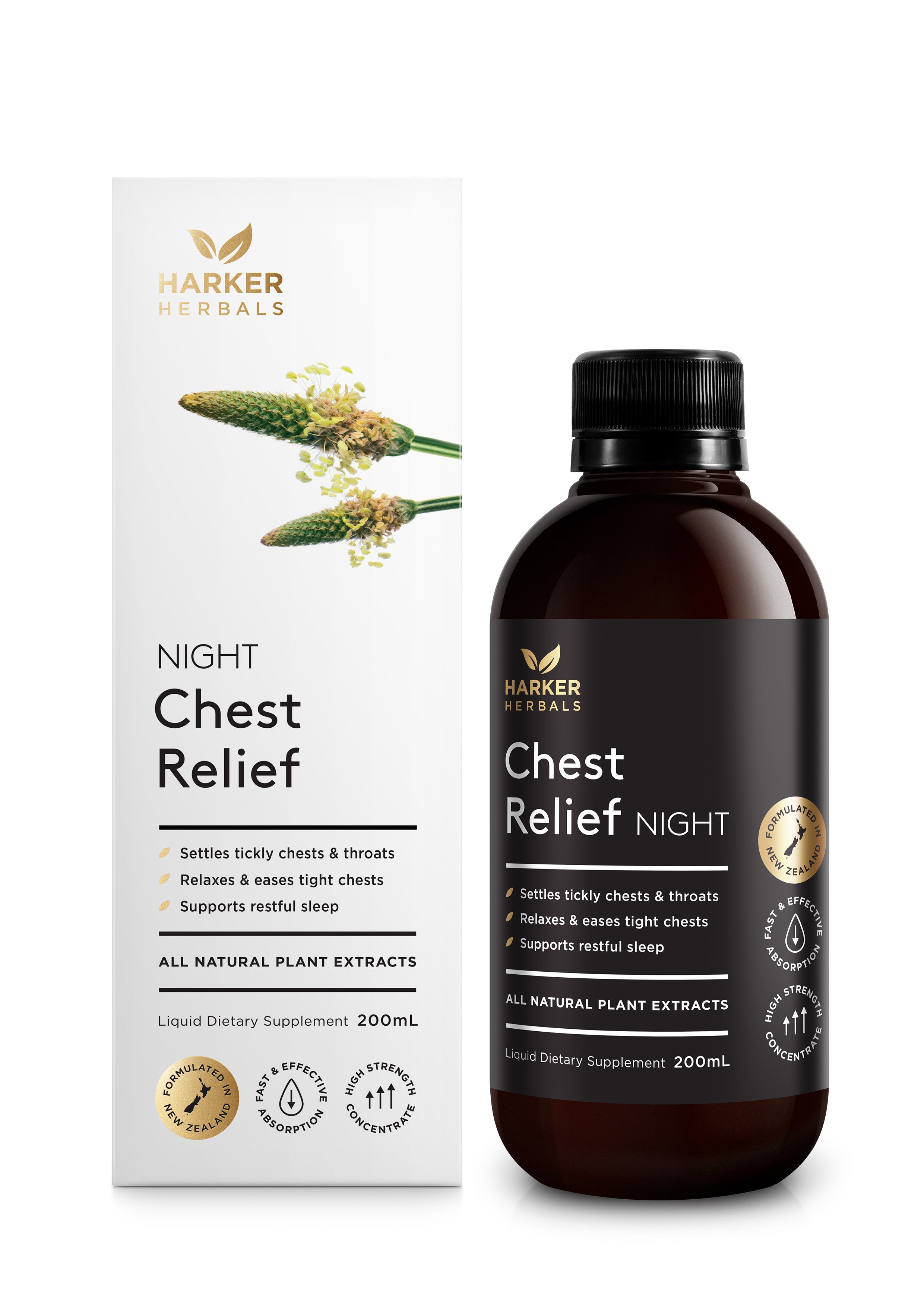 Harker Herbals Night Chest Relief 200ml