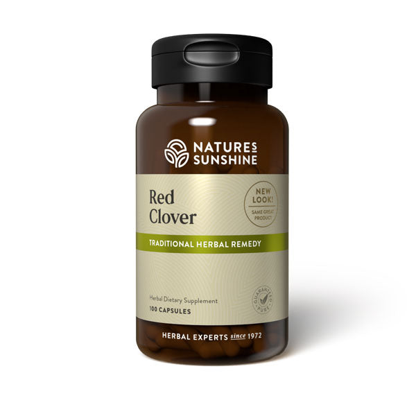 Natures Sunshine Red Clover Capsules 100