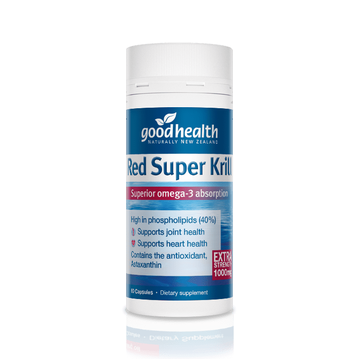 Good Health Red Super Krill 1000mg Capsules 60