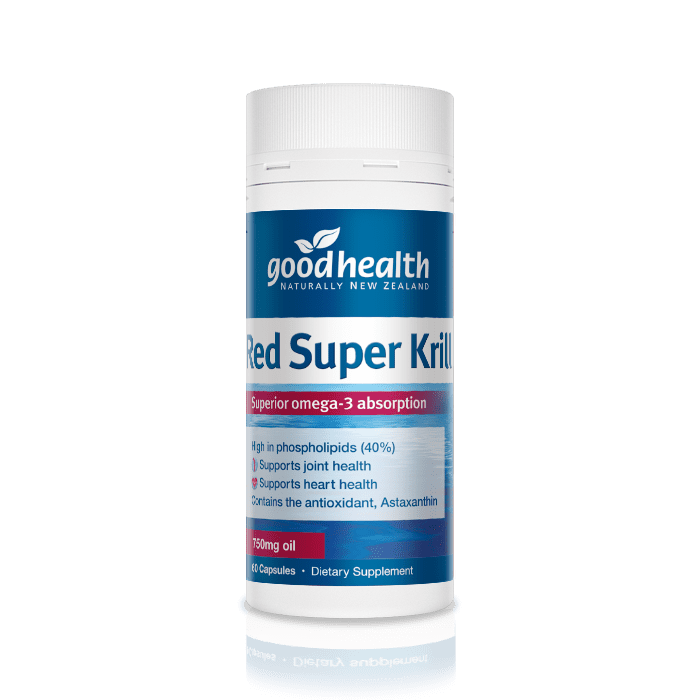 Good Health Red Super Krill 750mg Capsules 60 - Health Chemist NZ ...