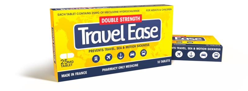 Travel Ease Tablets 10 (Double Strength)