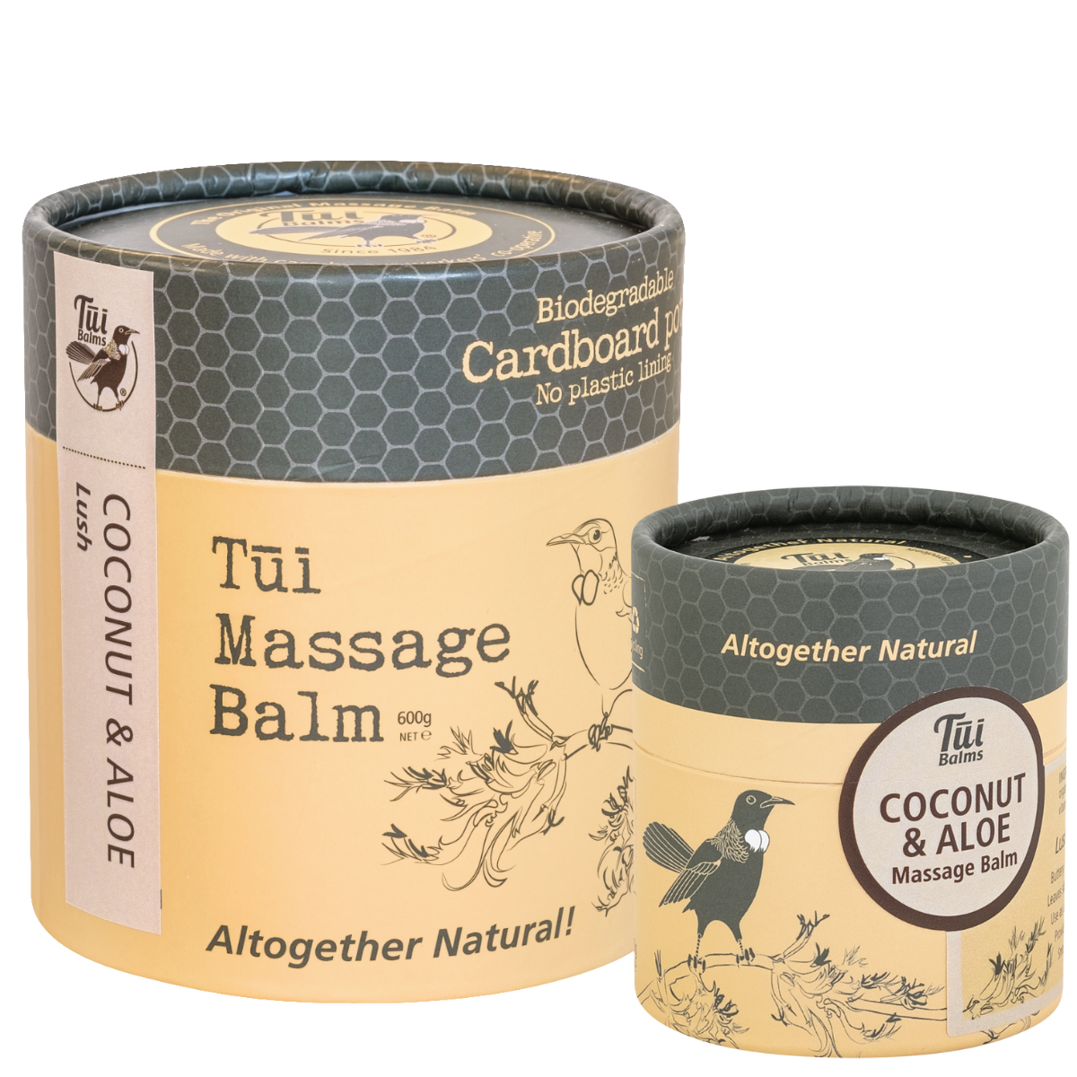 Tui Balms Coconut & Aloe Massage & Body Butter 600g