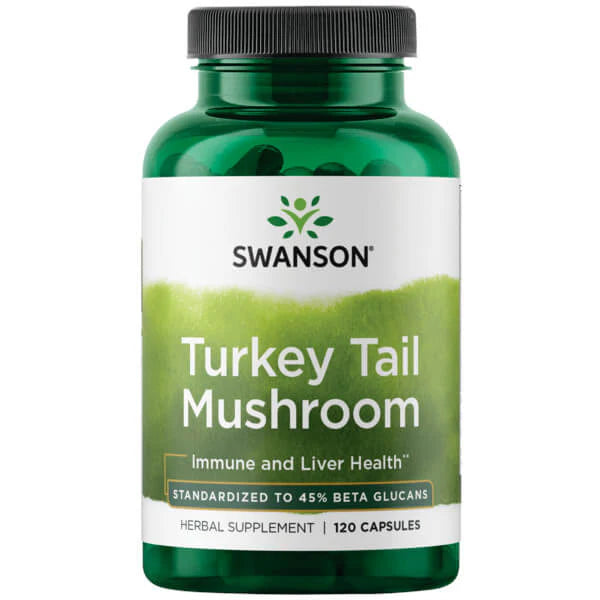 Swanson Turkey Tail Mushroom Capsules 120