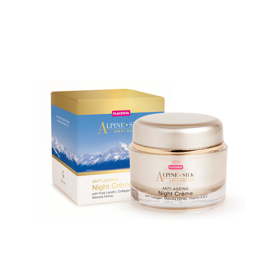 Alpine Silk Anti-Ageing Night Cream 50g