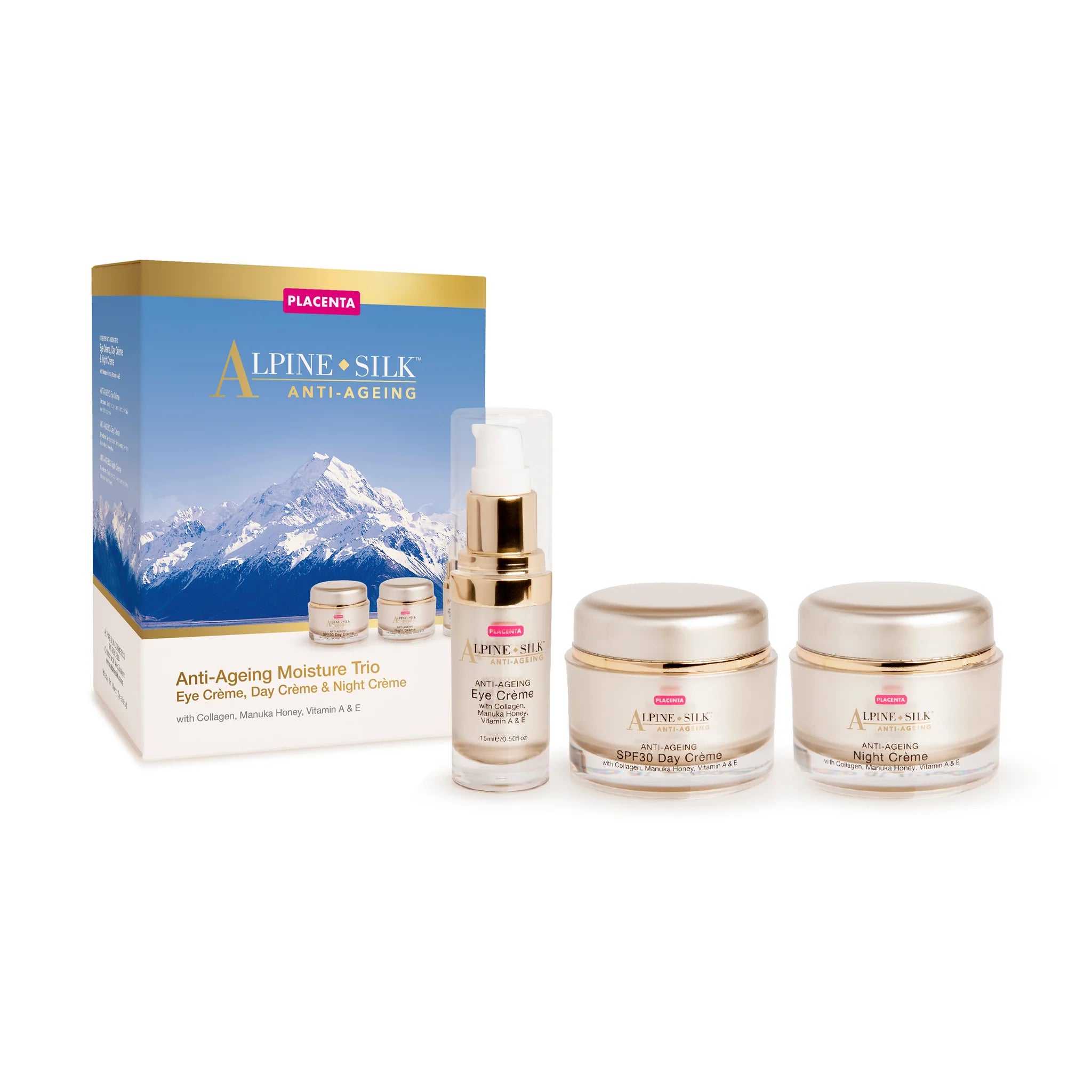 Alpine Silk Anti-Ageing Moisture Trio