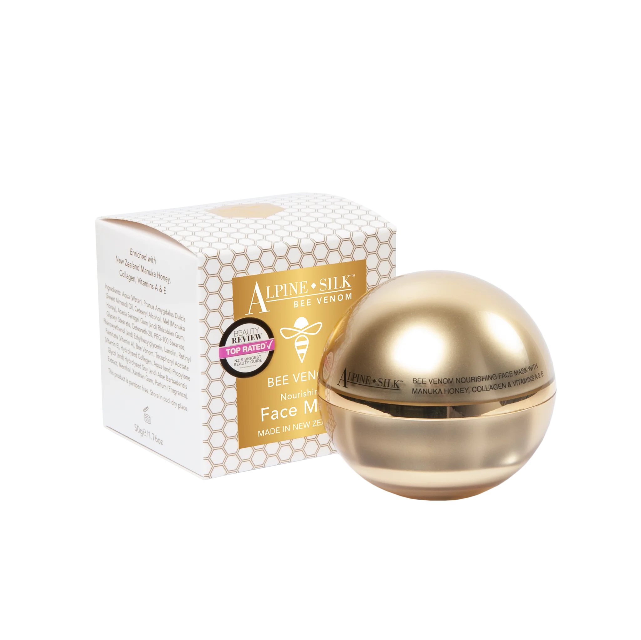 Alpine Silk Bee Venom Face Mask 50g - Health Chemist NZ - Online Pharmacy