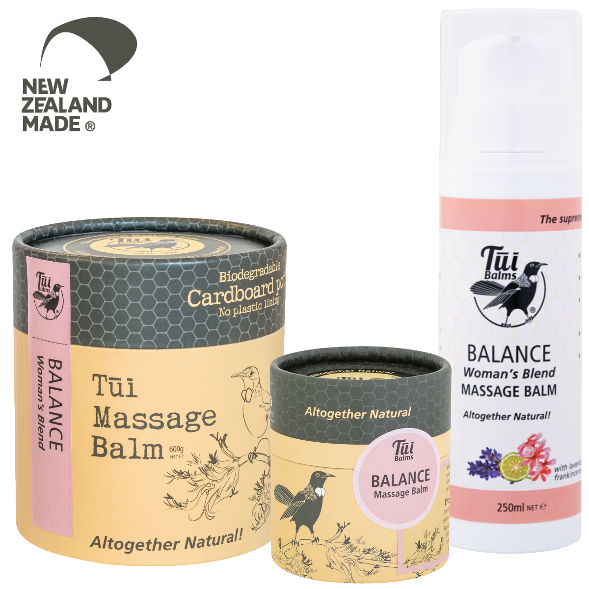 Tui Balms Balance Woman's Blend Massage & Body Balm 100g