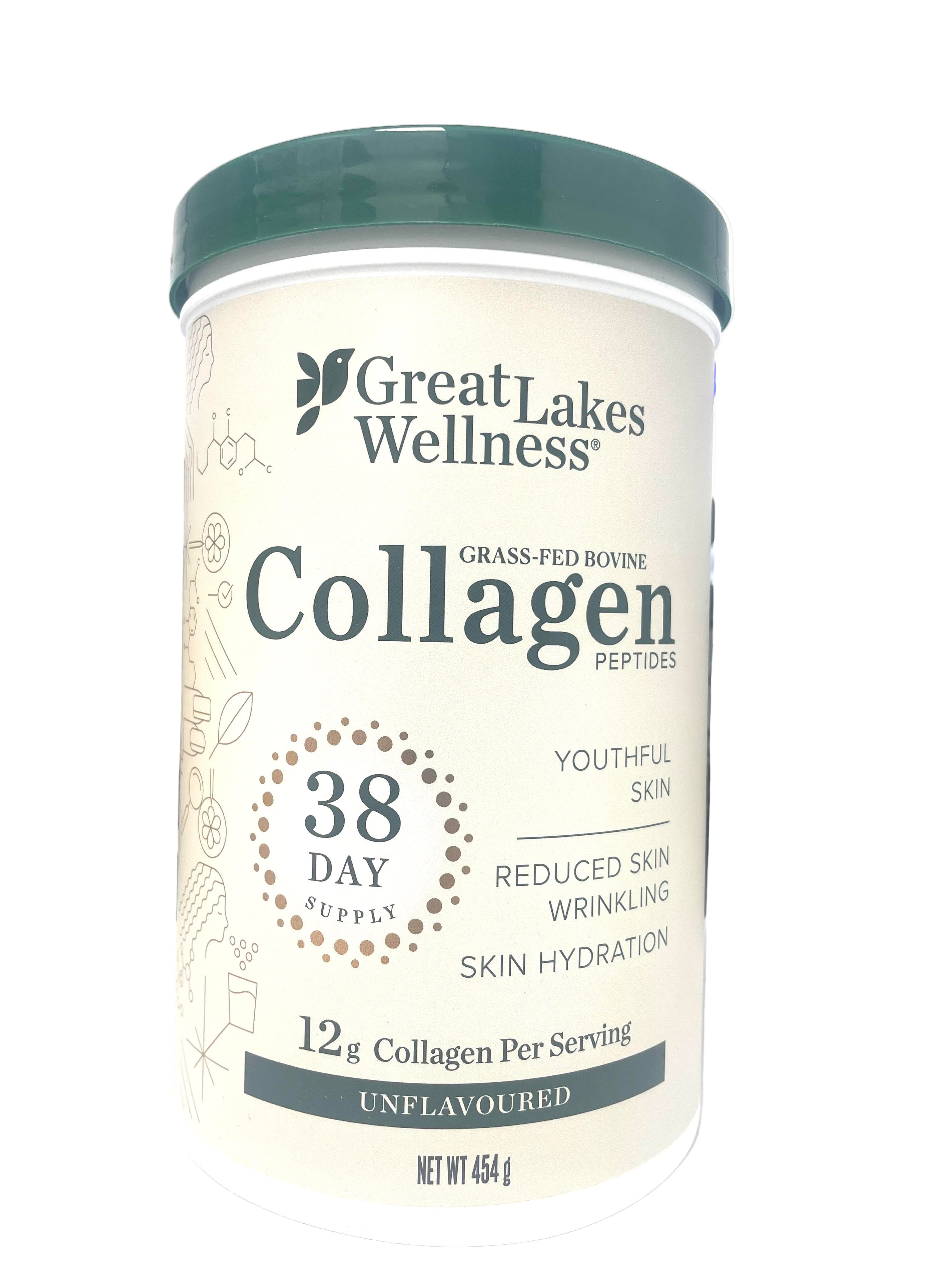 Great Lakes Quick Dissolve Collagen Peptides Powder unflavoured