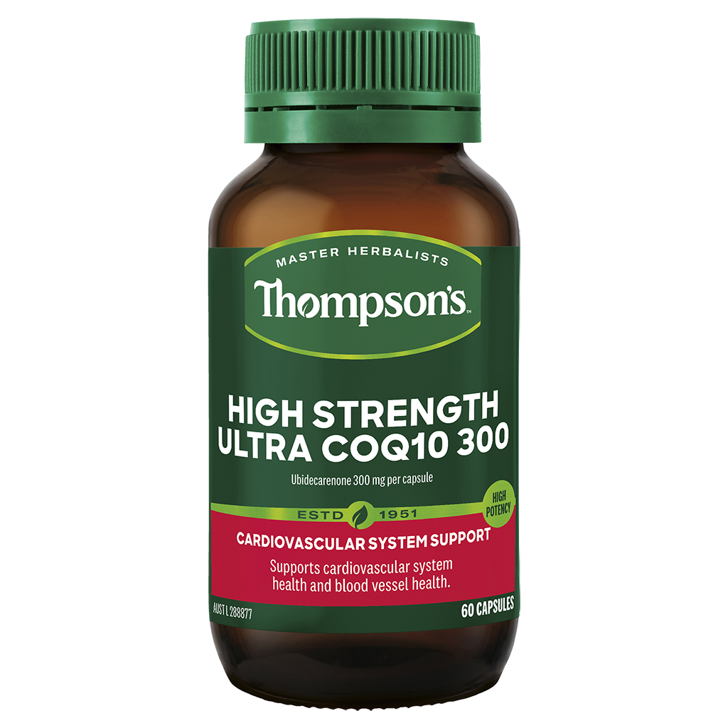 Thompsons High Strength Ultra CoQ10 300mg Capsules 30