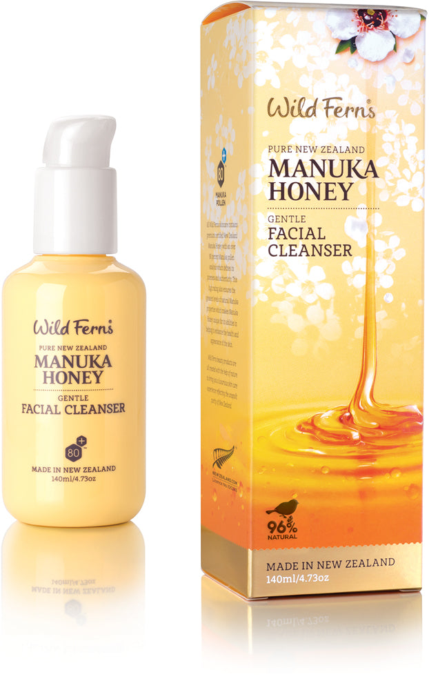 Wild Ferns Manuka Honey Gentle Facial Cleanser 140ml (new)