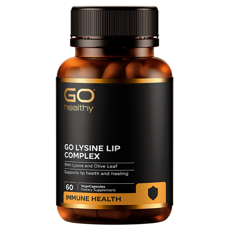 Go Lysine Lip Complex Vegecaps 60