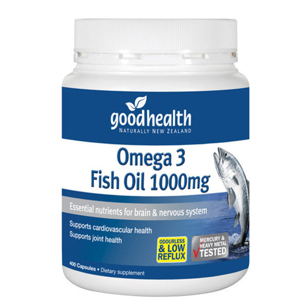 Good Health Omega 3 Fish Oil 1500mg Capsules 400