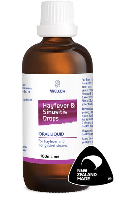 Weleda Hayfever Sinusitis Drops 100ml