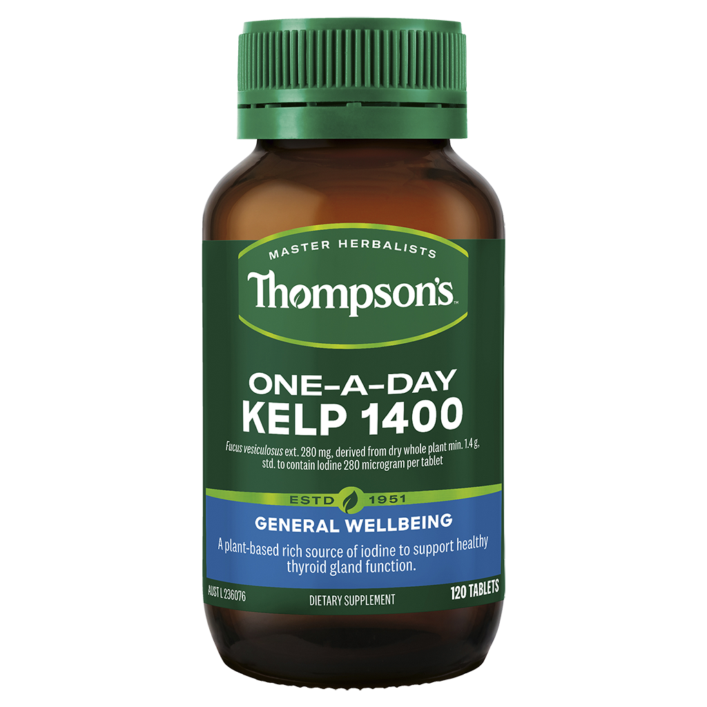 Thompsons One A Day Kelp 1400 Tablets 120