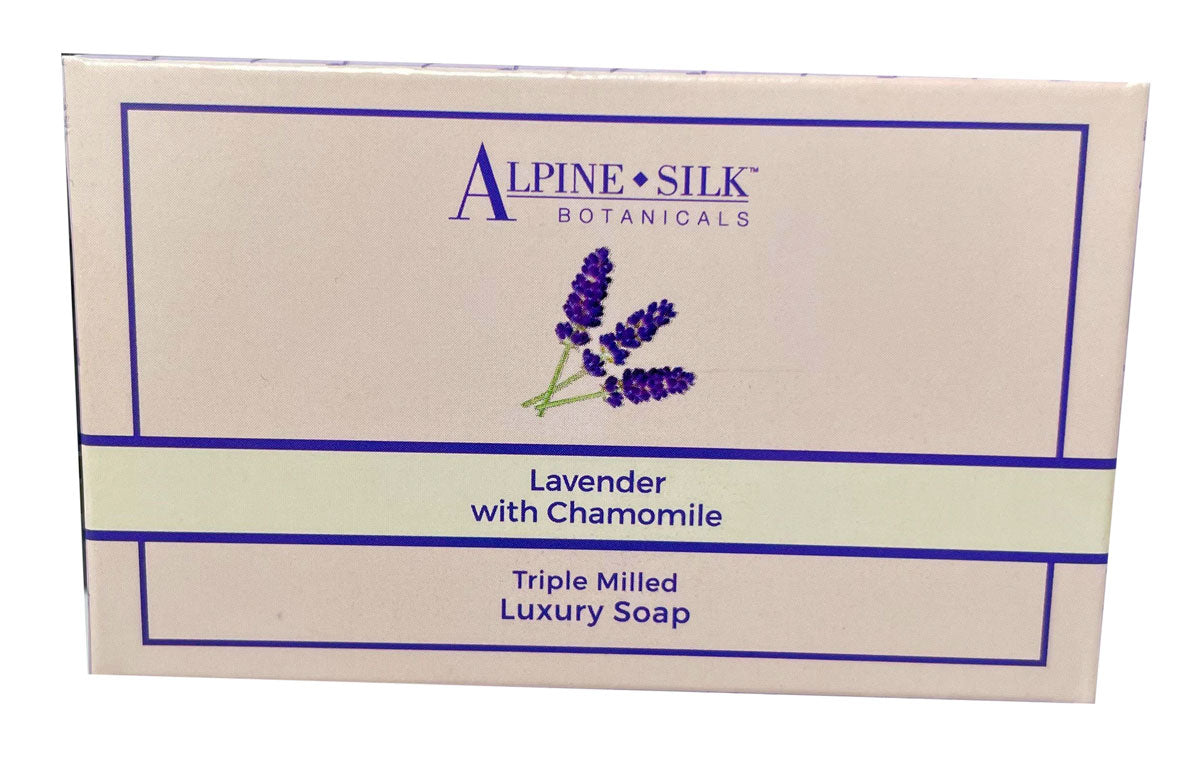 Alpine Silk Lavender and Chamomile Soap 40g