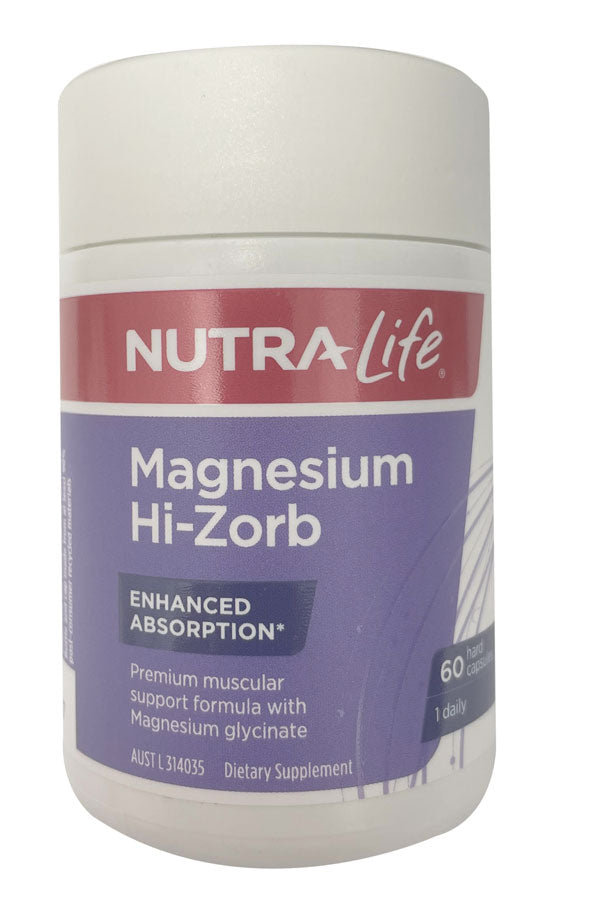 Nutralife Magnesium Hi-Zorb 60caps