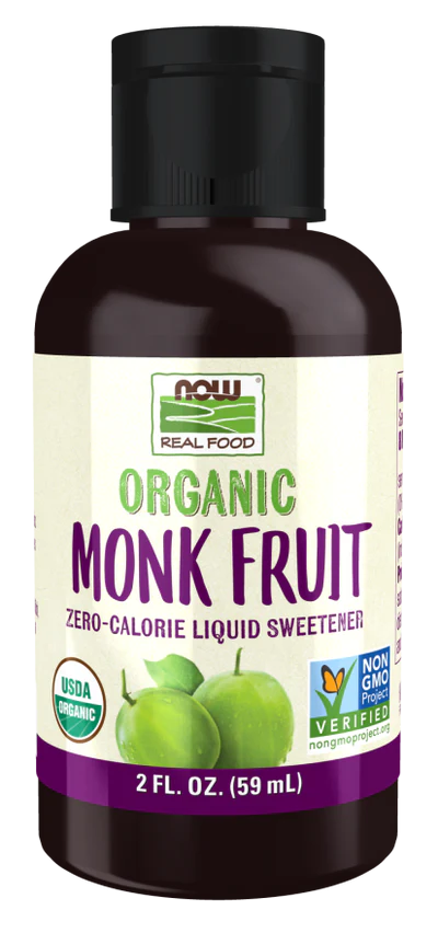 Now Monk Fruit Liquid Organic 59 ml