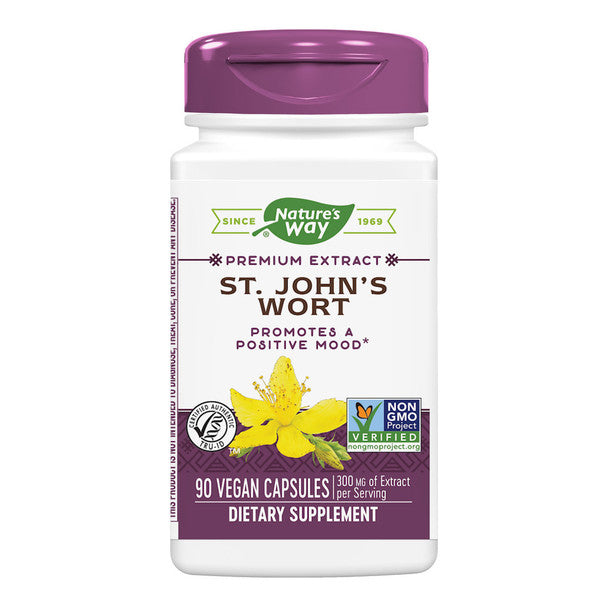 Natures Way Standardized St.Johns Wort Extract Capsules 90