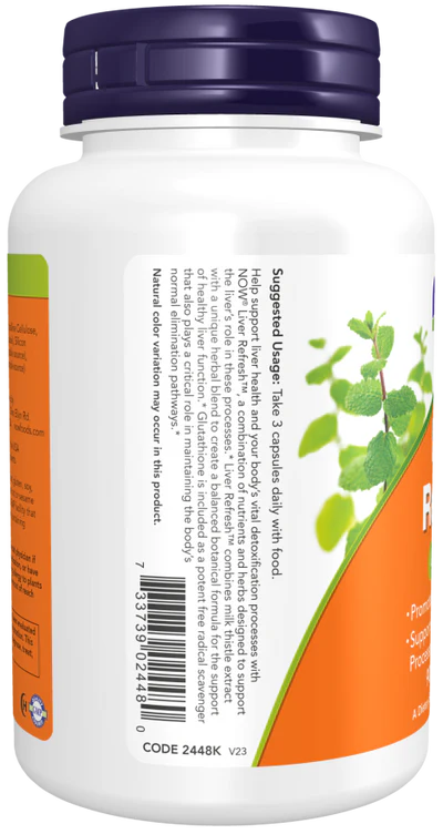 Now Liver Refresh Veg Capsules 90