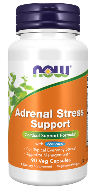 Now Adrenal Stress Support Veg Capsules 90