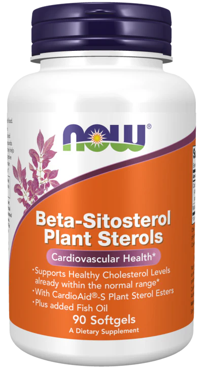 Now Beta-Sitosterol Plant Sterol Softgels 90