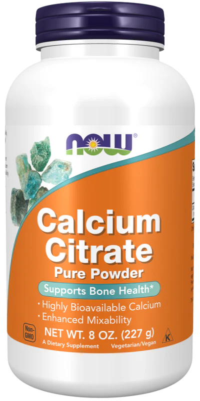 Now Calcium Citrate, Pure 227 g Powder