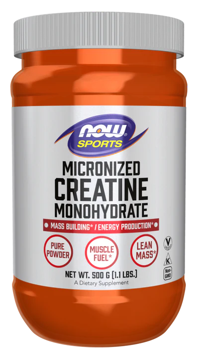 Now Creatine Monohydrate Micronized Powder 500 gm