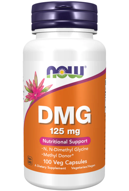 Now DMG 125 mg Veg Capsules 100