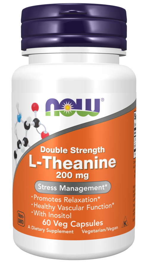 Now L-Theanine Double Strength VegeCaps 60