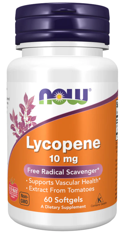 Now Lycopene 10 mg Softgels 60