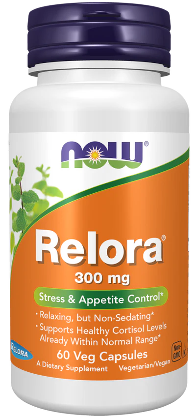 Now Relora 300 mg Veg Capsules 60