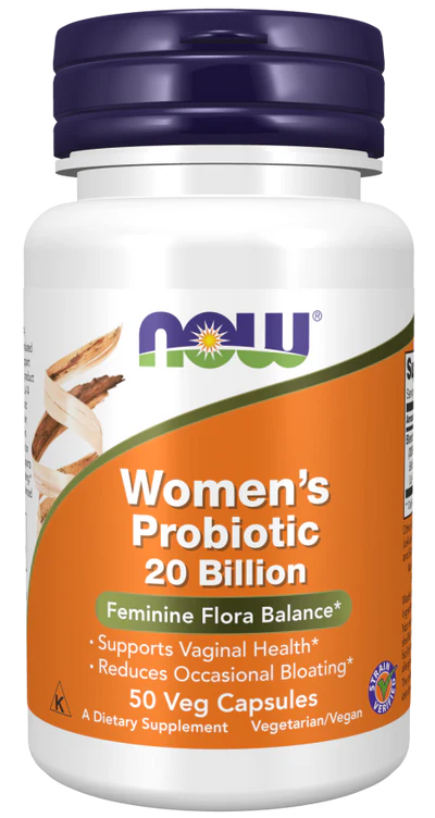 Now Women's Probiotic 20 Billion Veg Capsules 50