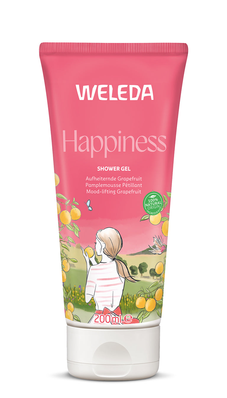 Weleda Happiness Shower Gel – Grapefruit